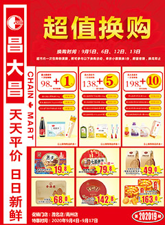 高州昌大昌第202019期快讯海报