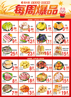 茂名昌大昌第2542期快讯海报