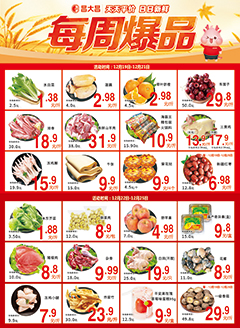 雷州昌大昌第2547期快讯海报