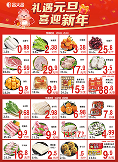 茂名昌大昌第2601期快讯海报