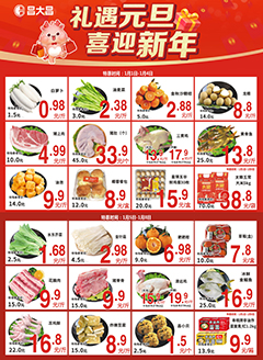 雷州昌大昌第25601期快讯海报