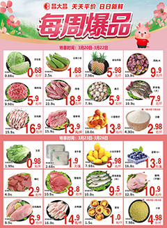 梅州昌大昌第2612期快讯海报