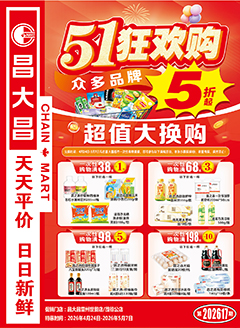 雷州昌大昌第2617期快讯海报