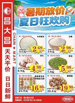 三水昌大昌第2631期快讯海报